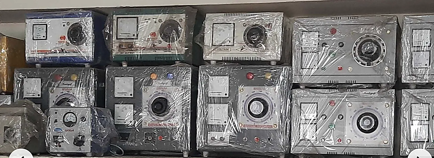Servo voltage stabilizers